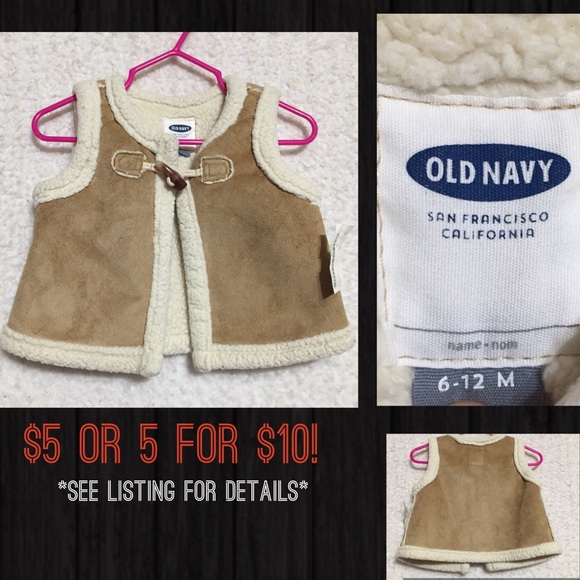 baby sherpa vest